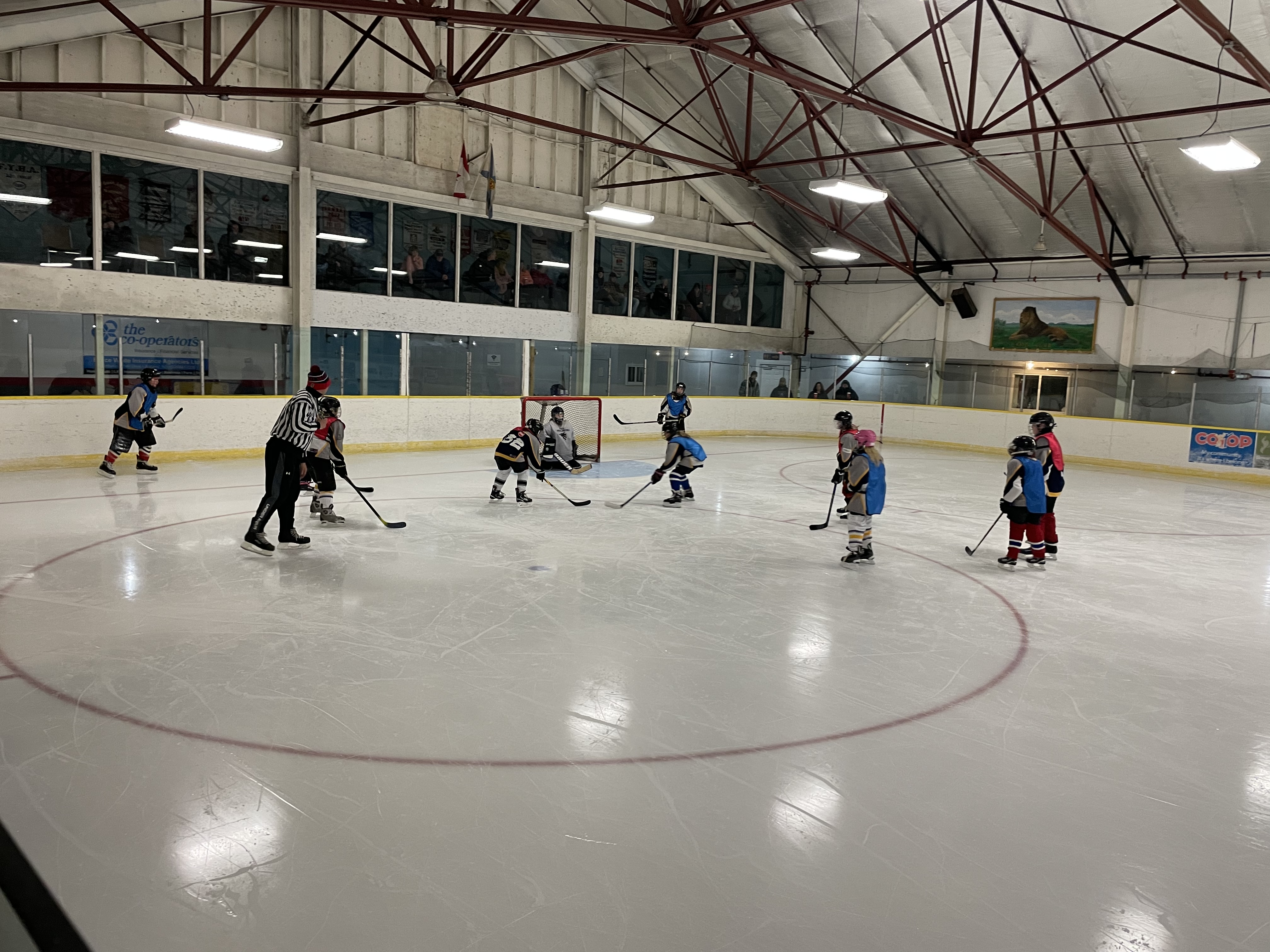 The 14-week community hockey program in Parrsboro has 33 participants between ages six and 12.